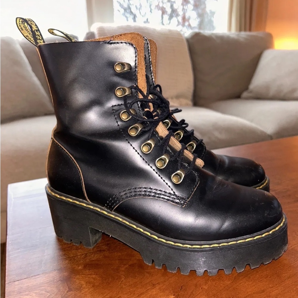 Dr. Martens Leona Lace Up Boots